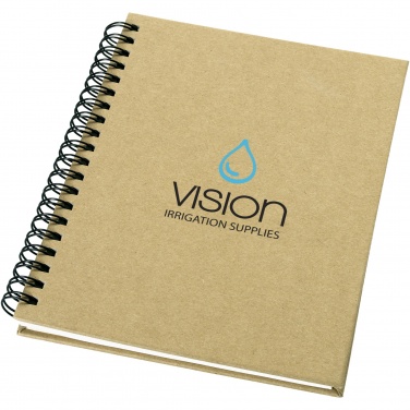 Logo trade advertising products image of: Mendel recycled notebook